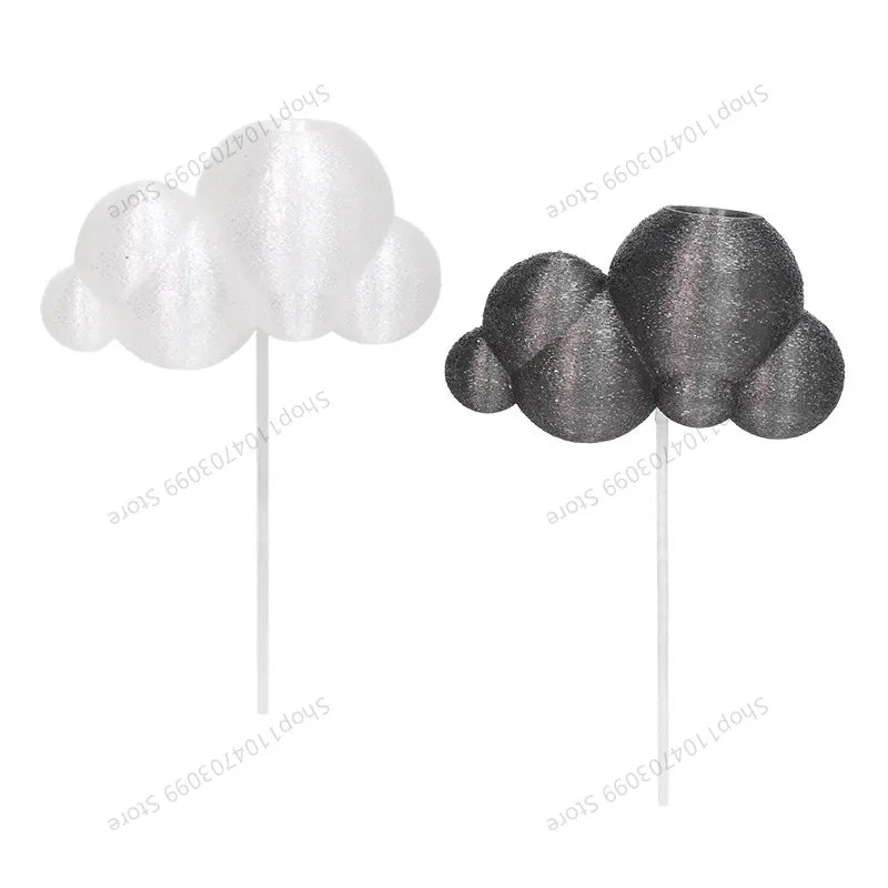 Cute 3D Printed Cloud Dripping Rain Waterer-Aesthetic Houseplant Watering Spike, Creative Flower Pot Decoration for Indoor Plant